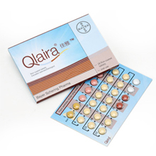 Blister und Packet von Qlaira Pillen