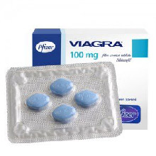 Blister und Tabletten Packung Viagra Original 100mg